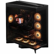 TRYX - LUCA L70 Black számítógépház - Fekete