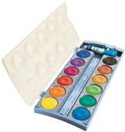 Pelikan Eco 12 színű + 1 fedőfehér vízfesték készlet