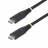 Startech - 2 m USB-C töltőkábel, 240 W (5 A) PD EPR, kétrétegű szilikon/fonott köpeny - S2CEPR2M-USB-CABLE