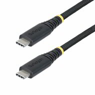 Startech - 3 m-es USB-C töltőkábel, 240 W (5 A) PD EPR, laptop töltőkábel, nejlon fonott - S2CEPR3M-USB-CABLE