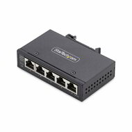 Startech - 5-Port Unmanaged Industrial Network Switch, 100/1000 Ethernet - I51G-ETHERNET-SWITCH