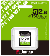 KINGSTON - SDXC Canvas Select Plus (GEN 3) 512GB - SDS3/512GB