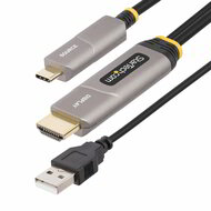 Startech - 15,2 m-es USB-C - HDMI 2.0 aktív optikai kábel (AOC), 4K 60Hz, egyirányú USB C - HDMI kábel, CL3, USB C 4K HDMI kábel/adapter, egyirányú - 146B-USBC-HDMI4K-AOC