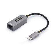 Startech - 2.5GbE USB C Ethernet adapter, USB-C - Lan-RJ45 hálózati adapter, NBASE-T USB 3.1 Type-C 2.5 többsebességes hálózati kártya - C22G-USB-ETHERNET