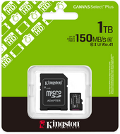 KINGSTON - MICROSDXC Canvas Select Plus (GEN 3) 1TB - SDCS3/1TB