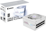 GIGABYTE - AORUS ELITE P1000W PCIe 5.0 ICE 80+ Platinum tápegység - GP-AE1000PM PG5 ICE