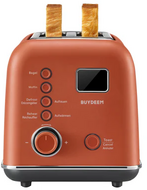 BUYDEEM - 2-Slice Automatic Metal Toaster DT730 - Koi Red - DT730E-KR/EU