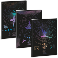 Ars Una Mystic Constellation 25 (5491) A4 extra kapcsos kockás füzet