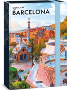 Ars Una Cityscape-Barcelona 25 (5509) A4 füzetbox