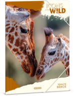 Ars Una Icons of the Wild-Giraffes 25 (5505) A4 gumis mappa