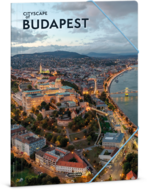 Ars Una Cityscape-Budapest 25 (5506) A4 gumis mappa