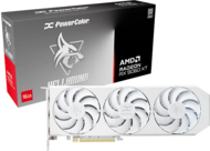 PowerColor RX9060XT - Hellhound Spectral White - RX9060XT 16G-L/OC/WHITE