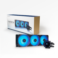 Chieftec - Iceberg 360 AIO CPU VÍZHŰTÉS - FEKETE - CLC-360-RGB