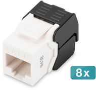 Assmann-DIGITUS CAT 6 Keystone Jack, árnyékolatlan - 8 darab - DN-93603-8