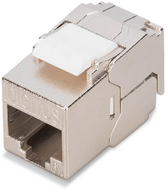 Assmann-DIGITUS CAT 6A kompakt keystone modul, árnyékolt, szerszámmentes szerelési csatlakozással - DN-93615-S
