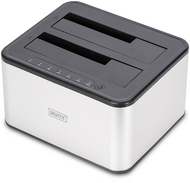 Assmann-DIGITUS USB 3.0 dupla SATA HDD dokkolóállomás 2,5"/3,5"-os - DA-71540-2