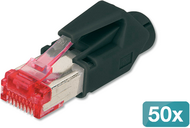 Assmann-DIGITUS Hirose moduláris dugó, CAT 6 TM 21 - 50 darab - A-MO6-8-8-HRS-50"