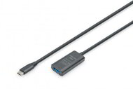 Assmann-DIGITUS Active USB 3.2 Gen1 5G hosszabbító kábel, USB-C - USB-A, 5m - DA-73110