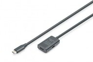 Assmann-DIGITUS Active USB 3.2 Gen1 5G hosszabbító kábel, USB-C - USB-C, 5m - DA-73108