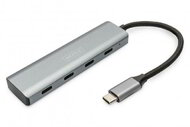 Assmann-DIGITUS USB-C 4 portos elosztó - DA-70246