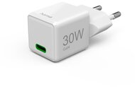 Hama 00201982 SUPER MINI 30W PD QC USB-C fehér hálózati töltő