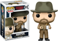 Funko POP! Television (512) Stranger Things - Hopper w/ Donut figura