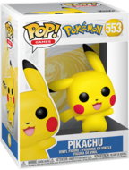 Funko POP! Games (553) Pokémon - Pikachu (waving) figura