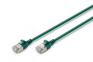Assmann-DIGITUS CAT 6A F-FTP Slim patch kábel, 5m, zöld - DK-1632-A-050S-G