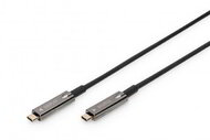 Assmann-DIGITUS 4K USB Type-C AOC AV csatlakozókábel - AK-330160-100-S