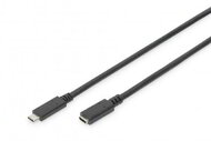 Assmann-DIGITUS USB Type-C hosszabbítókábel, C típusú - C típusú - AK-300210-015-S