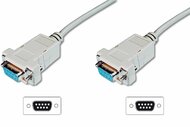 Assmann-Digitus AK-610100-030-E soros kábel Bézs 3 M DB-9 - AK-610100-030-E
