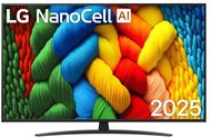 LG 65" 65NANO81A3A 4K UHD AI Smart NanoCell TV