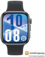 Huawei Watch Fit 4 fekete okosóra - 55020EWT