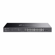 TP-Link - ES220GMP Omada 20-Port Gigabit Easy Managed Switch with 16-Port PoE+