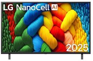 LG 43" 43NANO80A3B 4K UHD AI Smart NanoCell TV
