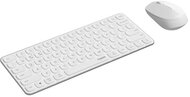 Rapoo - 9010M vezeték nélküli fehér billentyűzet + egér - 230016