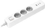 Xiaomi - 20W Power Strip (2C1A) EU 1,4m kapcsolós fehér elosztó - BHR07UKEU