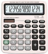 CTIFREE - CT-1156 számológép, 155x195mm, 14 számjegy, dual power