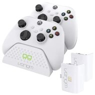 Venom VS2871 Xbox Series X|S/Xbox One fehér dupla töltőállomás + 2db akkumulátor
