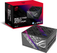 Asus - ROG Strix 1000W tápegység 80+ Platinum ATX 3.1 - ROG-STRIX-1000P-GAMING