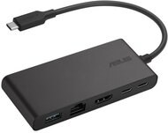 Asus - DC201 USB-C dokkoló - Fekete