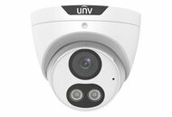 Uniview Prime-III 5MP ColorHunter turret dómkamera, 4mm objektívvel, mikrofonnal - IPC3615SE-ADF40KM-WL-I0