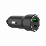 Gembird - 2-Port USB Car Fast Charger Black - TA-UC-A2PDQC20-CAR-01