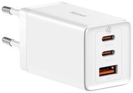 Baseus - CCGP120202 GaN5 Pro 65W 2xUSB C/USB fehér töltő