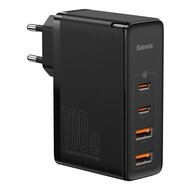Baseus - CCGAN2P-L01 GaN2 Pro 100W 2xUSB/2xUSB C fekete töltő