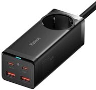 Baseus - PSZM000401 GaN3 Pro 100W 2xUSB/2xUSB C/AC fekete töltő