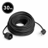 Delight - Hálózati Hosszabbító 30m Black - 20507BK