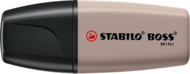 Stabilo BOSS MINI NatureVibes melegszürke szövegkiemelő