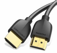 Vention - HDMI 2.0 ( fekete), 1,5m, kábel - AAIBG