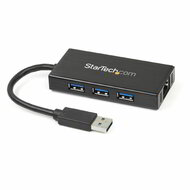 Startech - 3 portos hordozható USB 3.0 hub - ST3300GU3B